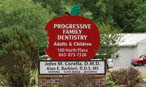 Signage for Progressive Family Dentistry